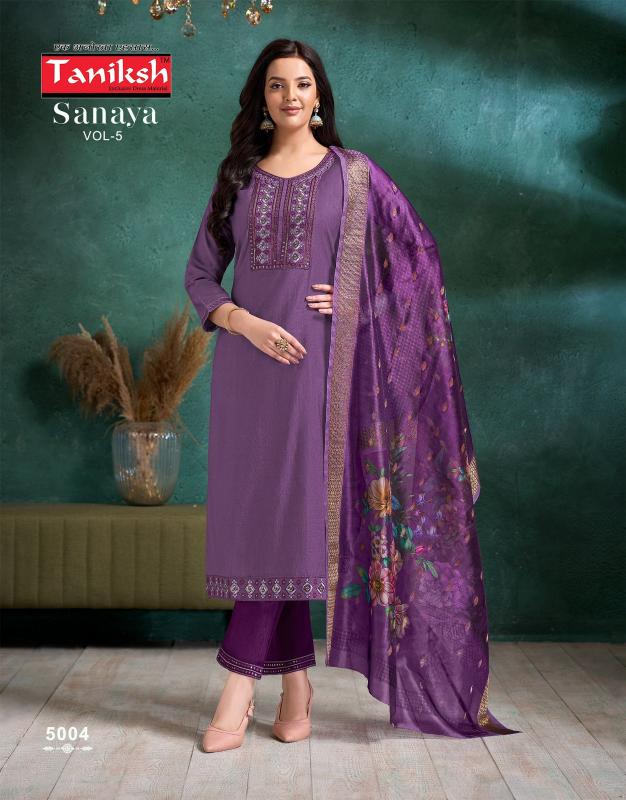 Taniksh sanaya vol 5 vertical 3 pcs surat kurti wholesale market address