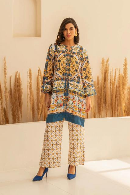 The wonder woman cotton satin coord set indian simple kurti