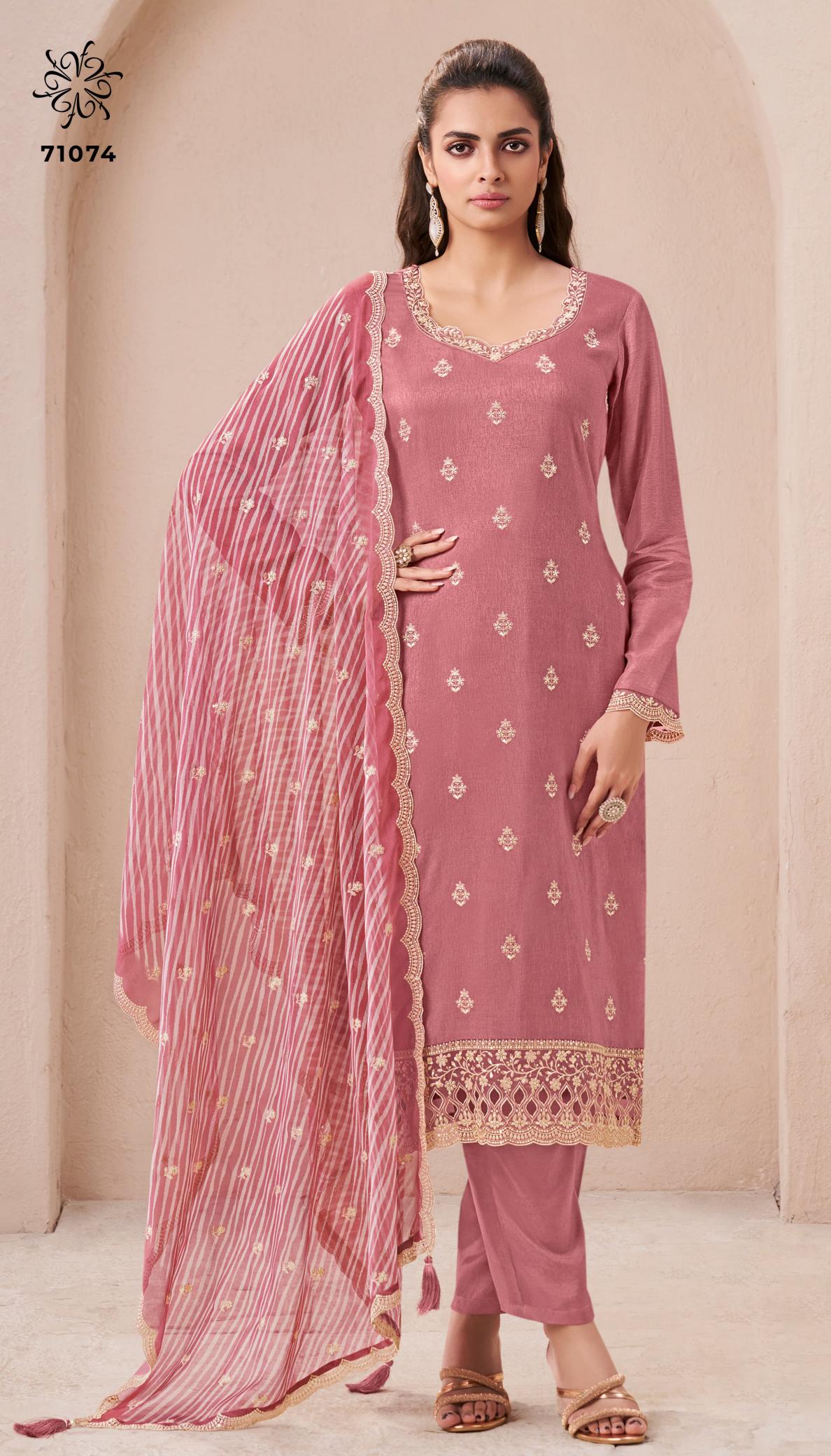 Vinay kuleesh sohini 2 monga silk indian dress material online uk