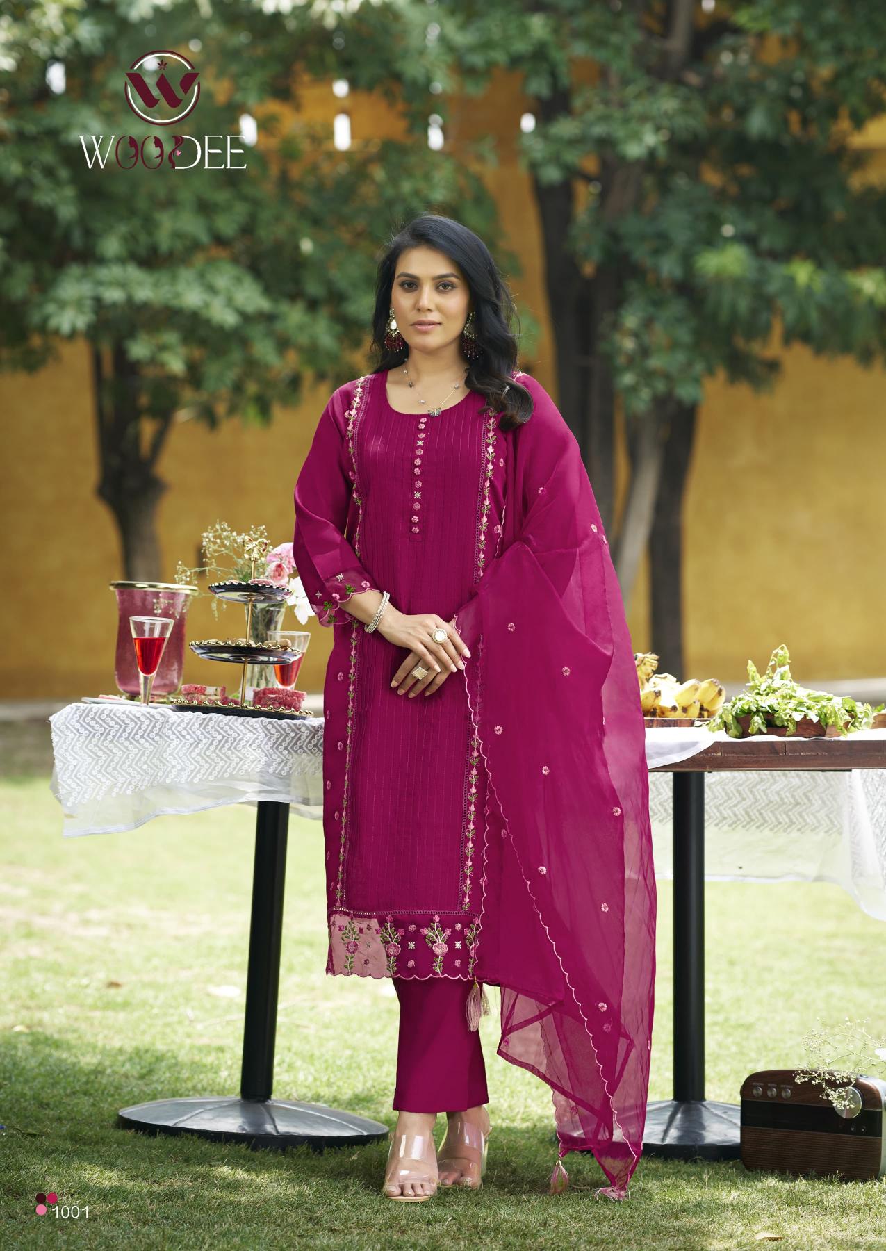 Woodee womika viscose roman silk 3 pcs premium wholesale clothing