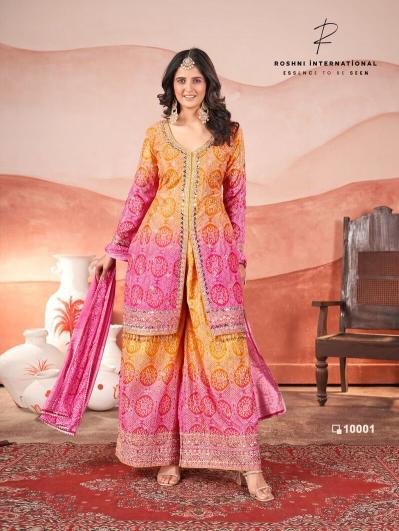 Zubeda kasturi chinon silk salwar suit brands in india