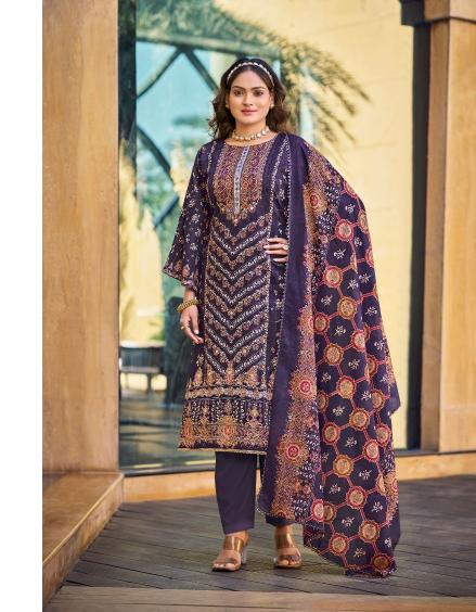 Zulfat designer suits sangini vol 7 jam cotton dress material exporters in india