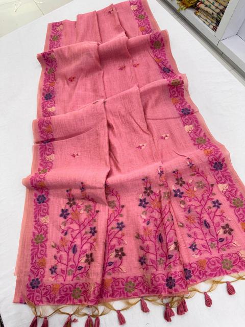 Akshara soft muga cotton surat saree bazar