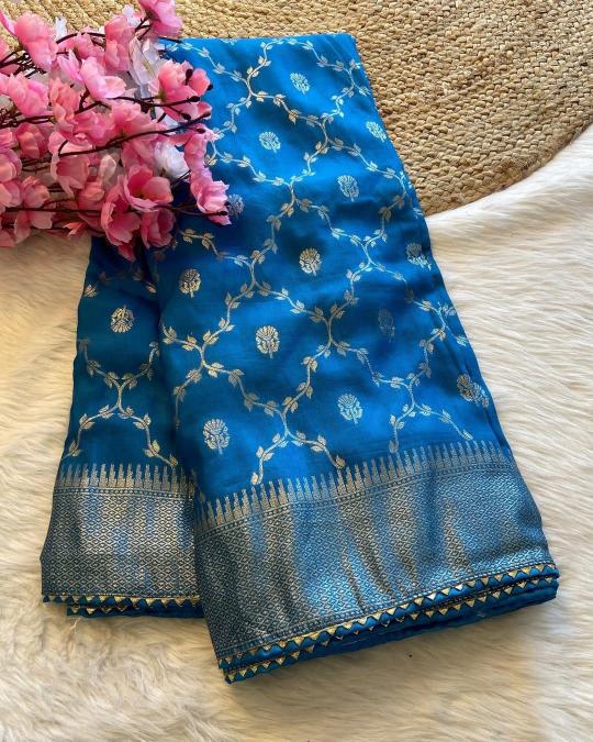 Akshara soft russian silk wholesale saree business