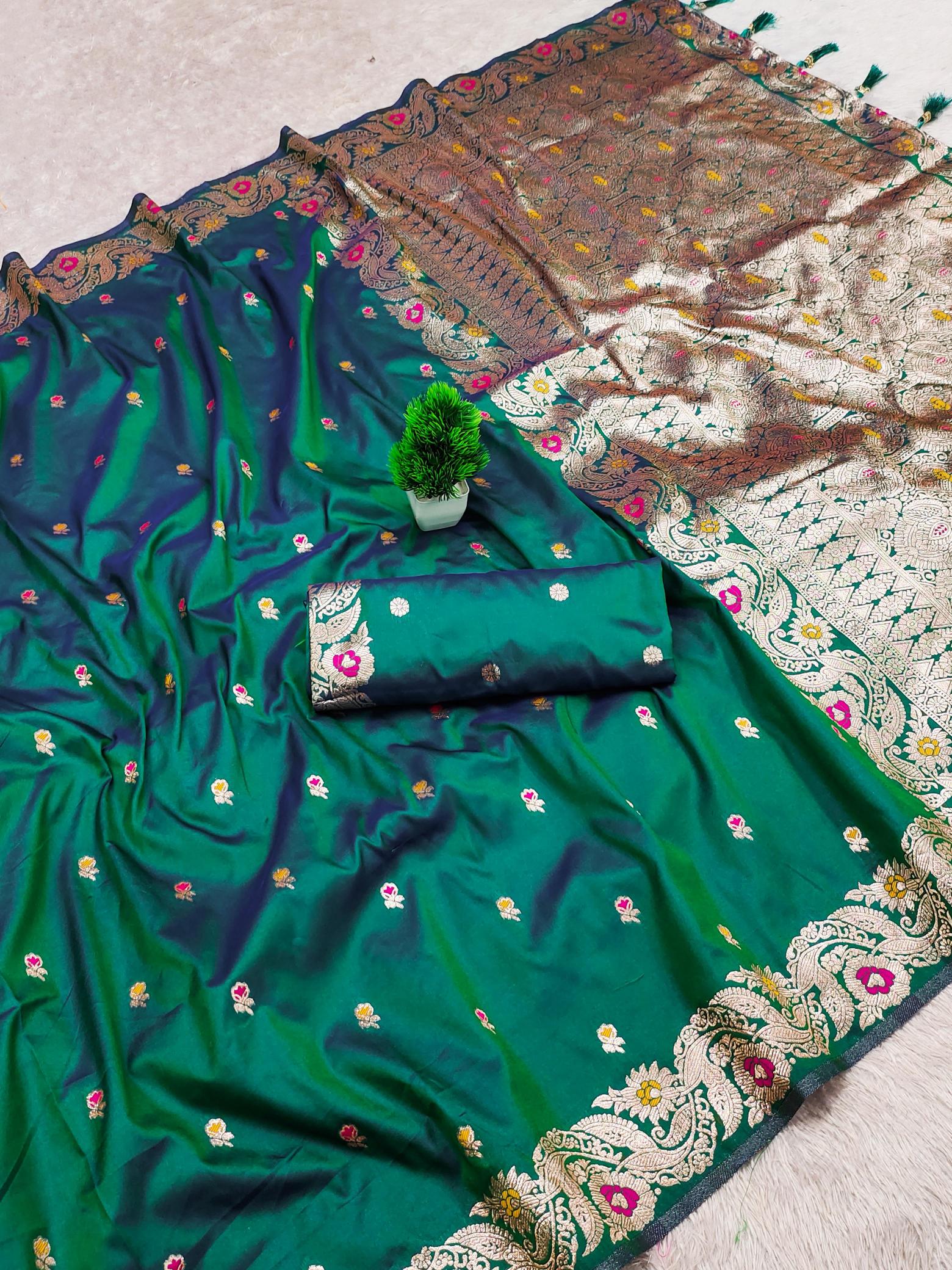 Anupama banarasi 18 soft silk sarees at wholesale price