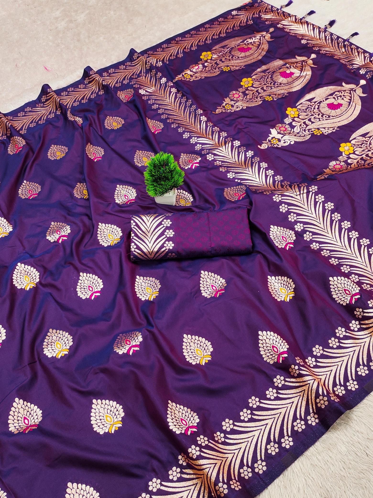 Anupama dil banarasi silk soft wholesale saree shop