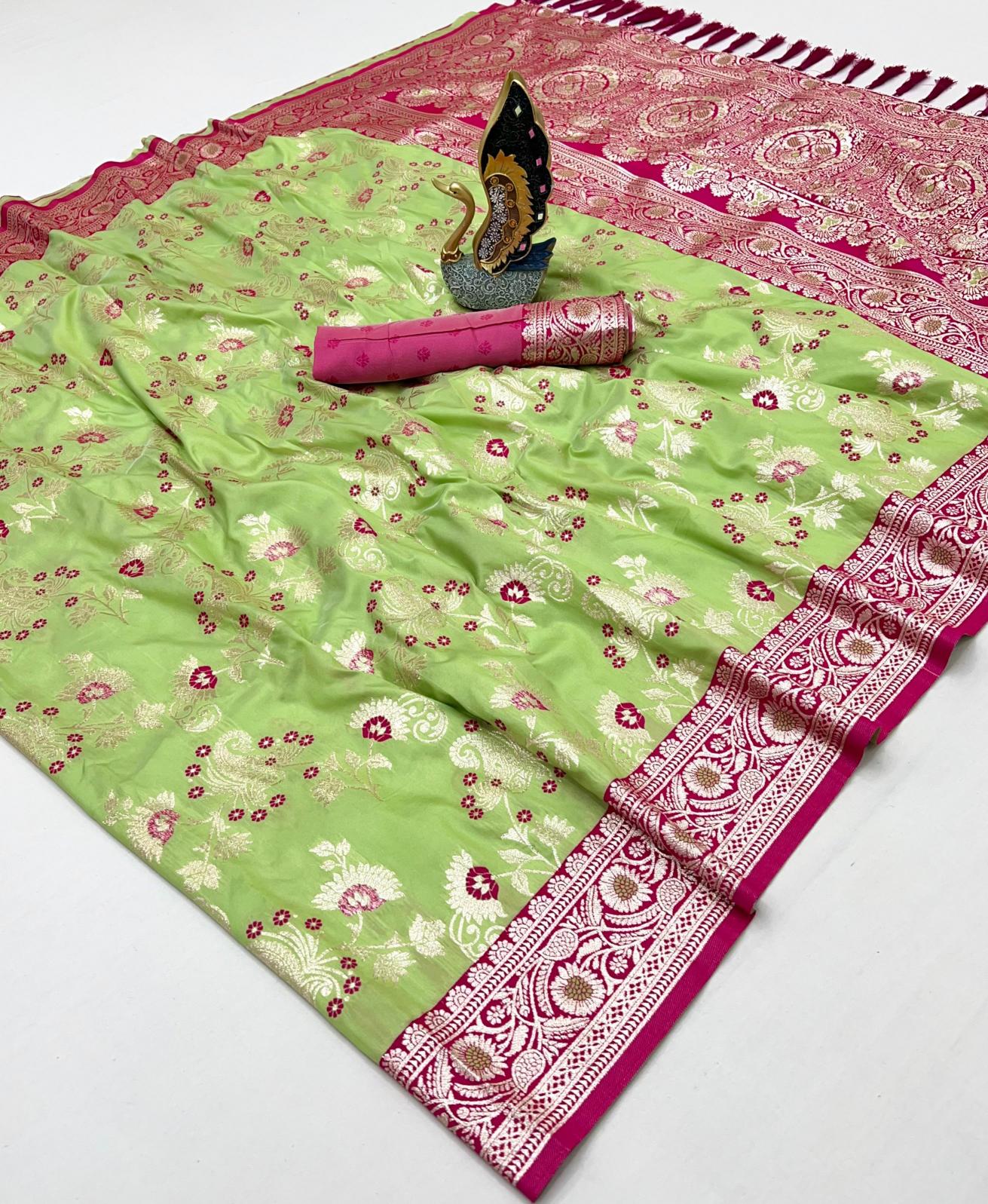 Anupama radhika soft banarasi silk saree surat wholesale 