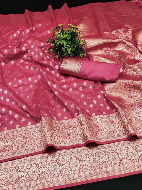 Anupama soft banarasi silk best wholesale saree shops in surat