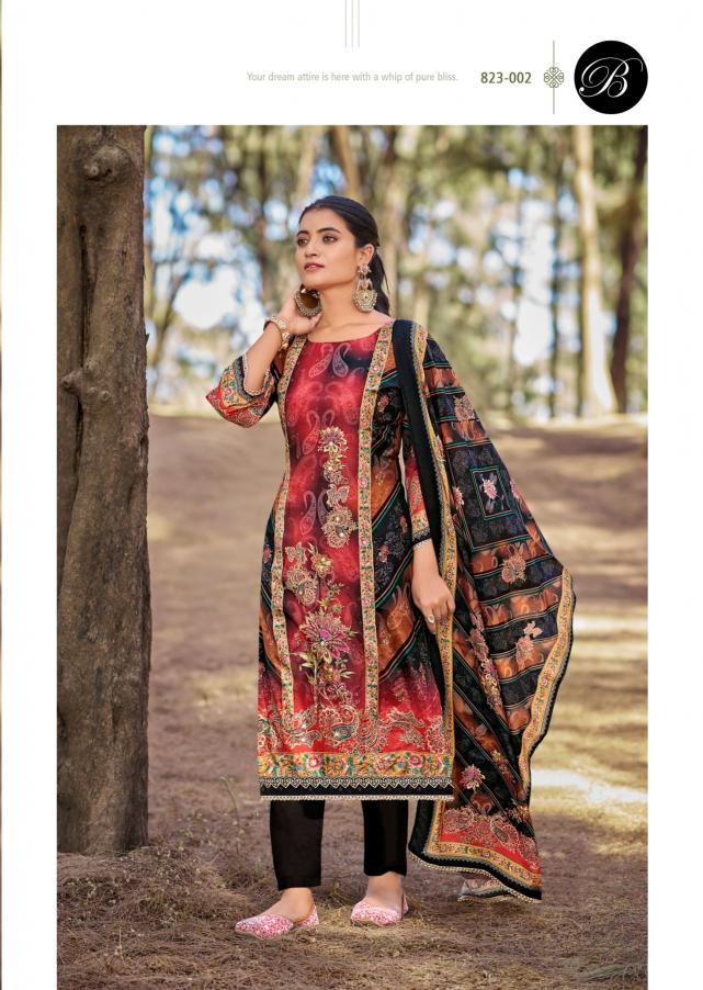 Belliza shabnam viscose muslin wholesale dress materials near me 