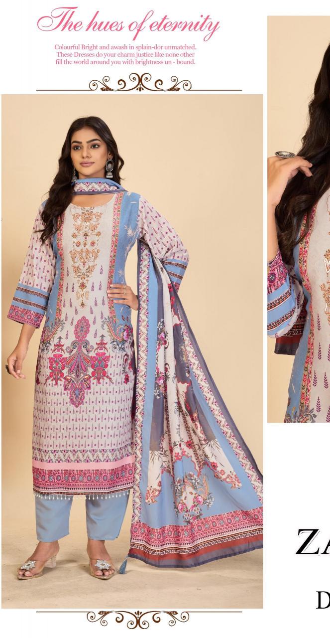 Blue hills zainab vol 10 dress material wholesale in bangalore chickpet