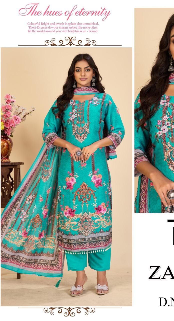 Blue hills zainab vol 5 3 pcs kurti branded ladies clothing wholesale