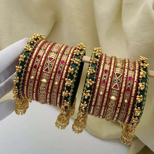 Chudla Bangles CB019 Imitation jewelry wholesale market in Surat