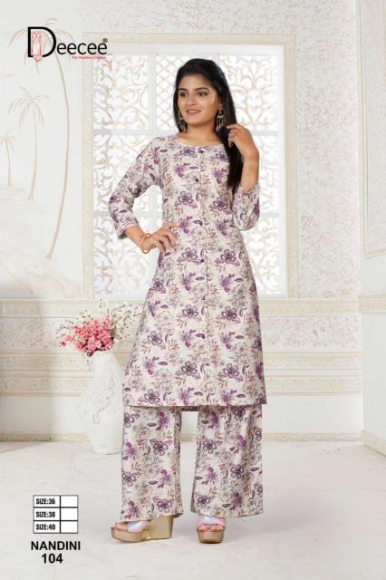 Deecee nandini coord set wholesale clothing ladies
