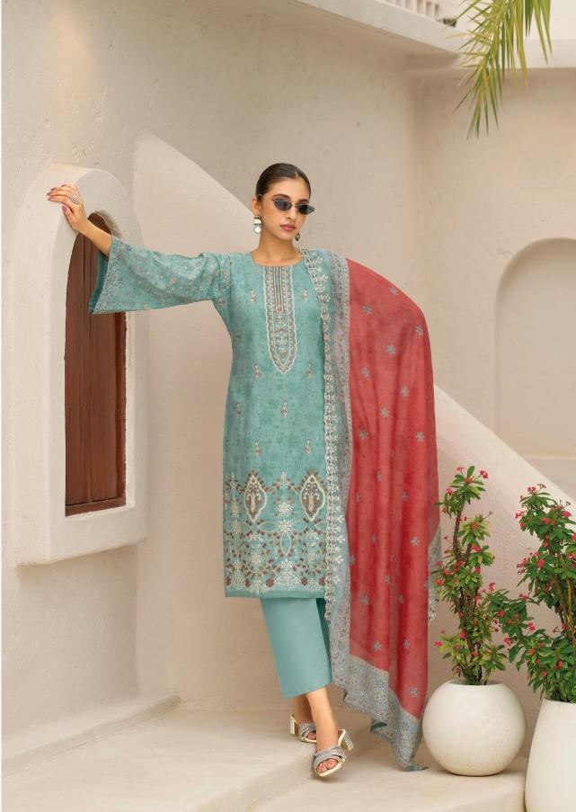 Deepsy suits bin saeed 17 jaipuri dress materials wholesalers