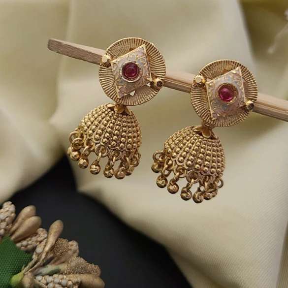 Earrings E0005 Imitation jewellery suppliers in Delhi