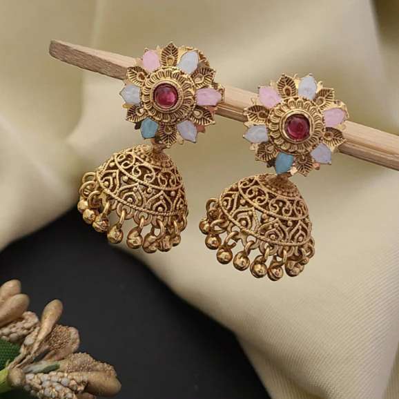 Earrings E0009 Imitation jewellery wholesalers in Mumbai