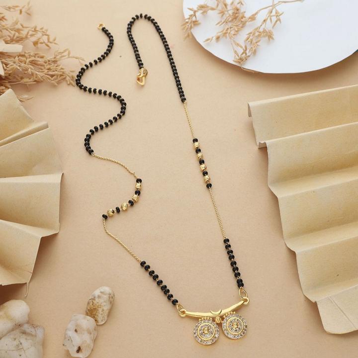 Fancy manglsutra M1940 Artificial jewellery manufacturers in Ahmedabad