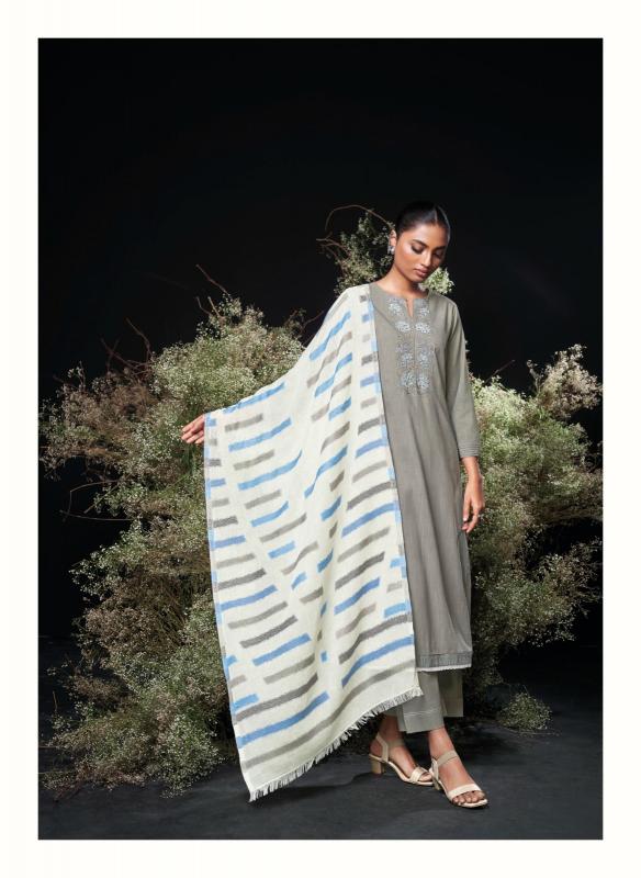Ganga charoline kashmiri dress material wholesale