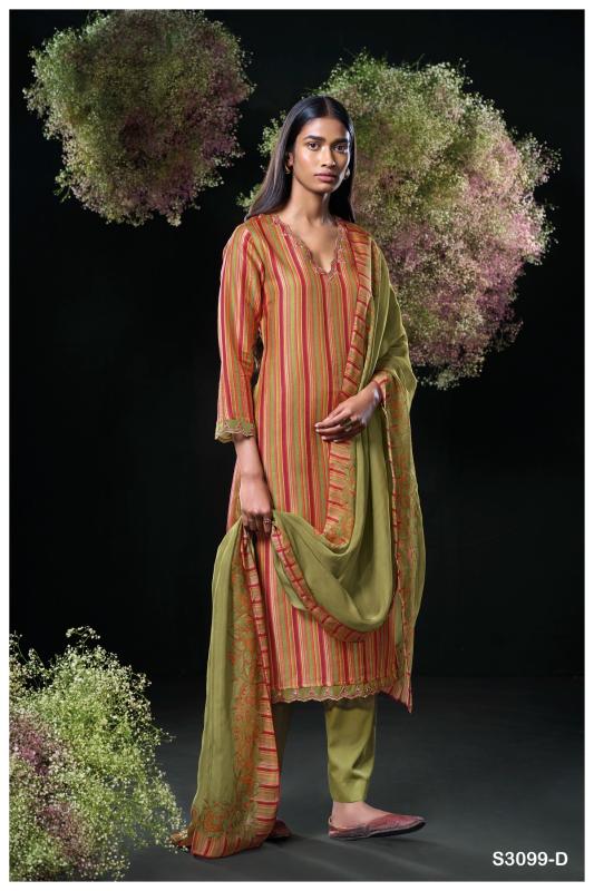 Ganga devishi 3099 garmento wholesale dress material
