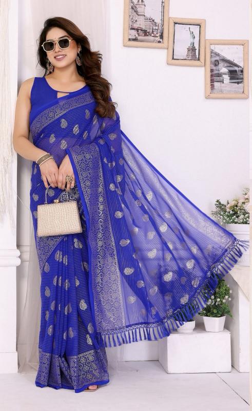 GC soft georgette gujarat wholesale saree market