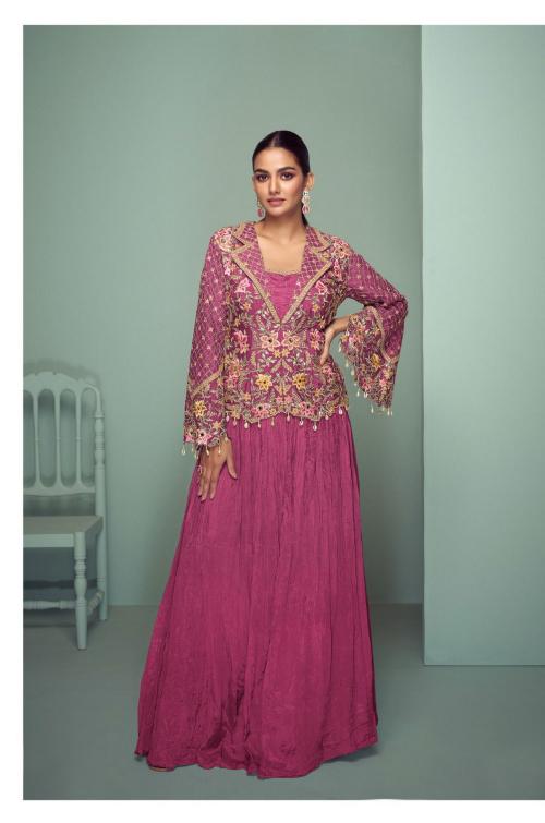 Gulkayra Crown Gold Indo Western wholesale online shopping