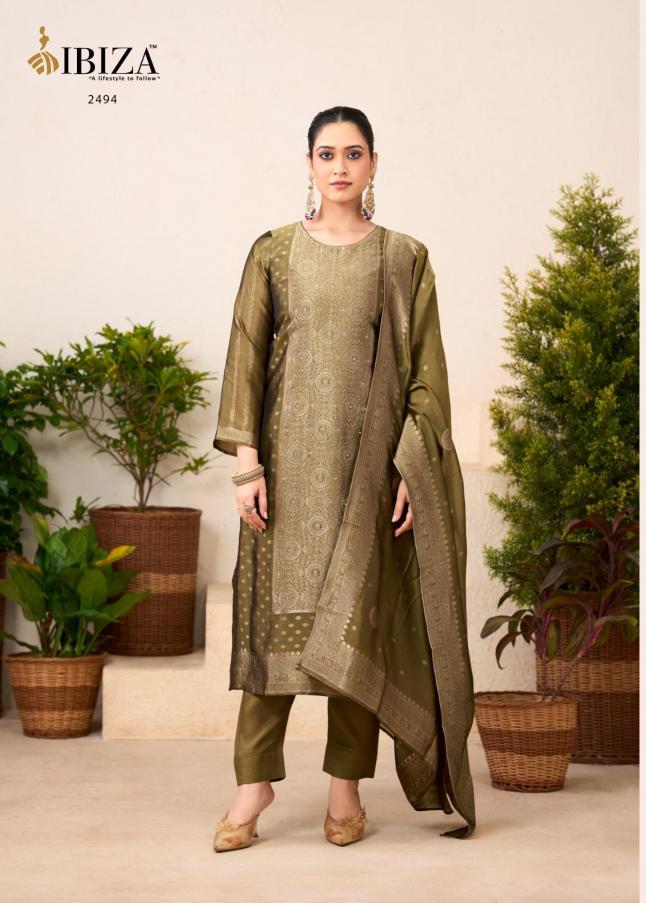 Ibiza samia 2 banglory silk wholesale dress material market in tirupur