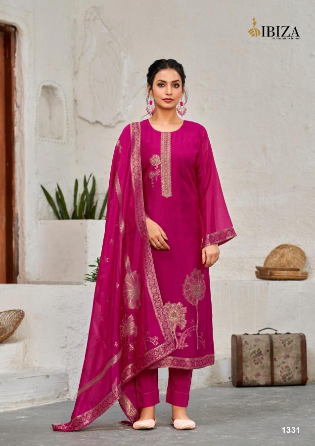 Ibiza vivanta silk wholesale dress material suppliers