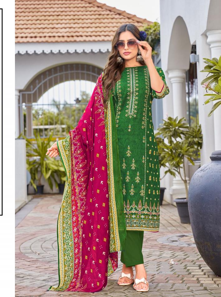 Karma alzohaib lamhay vol 1 wholesale banarasi dress materials