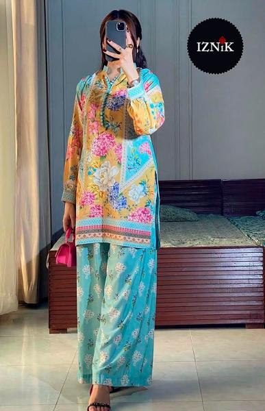 Karma iznik turkis coord set womens wholesale clothing