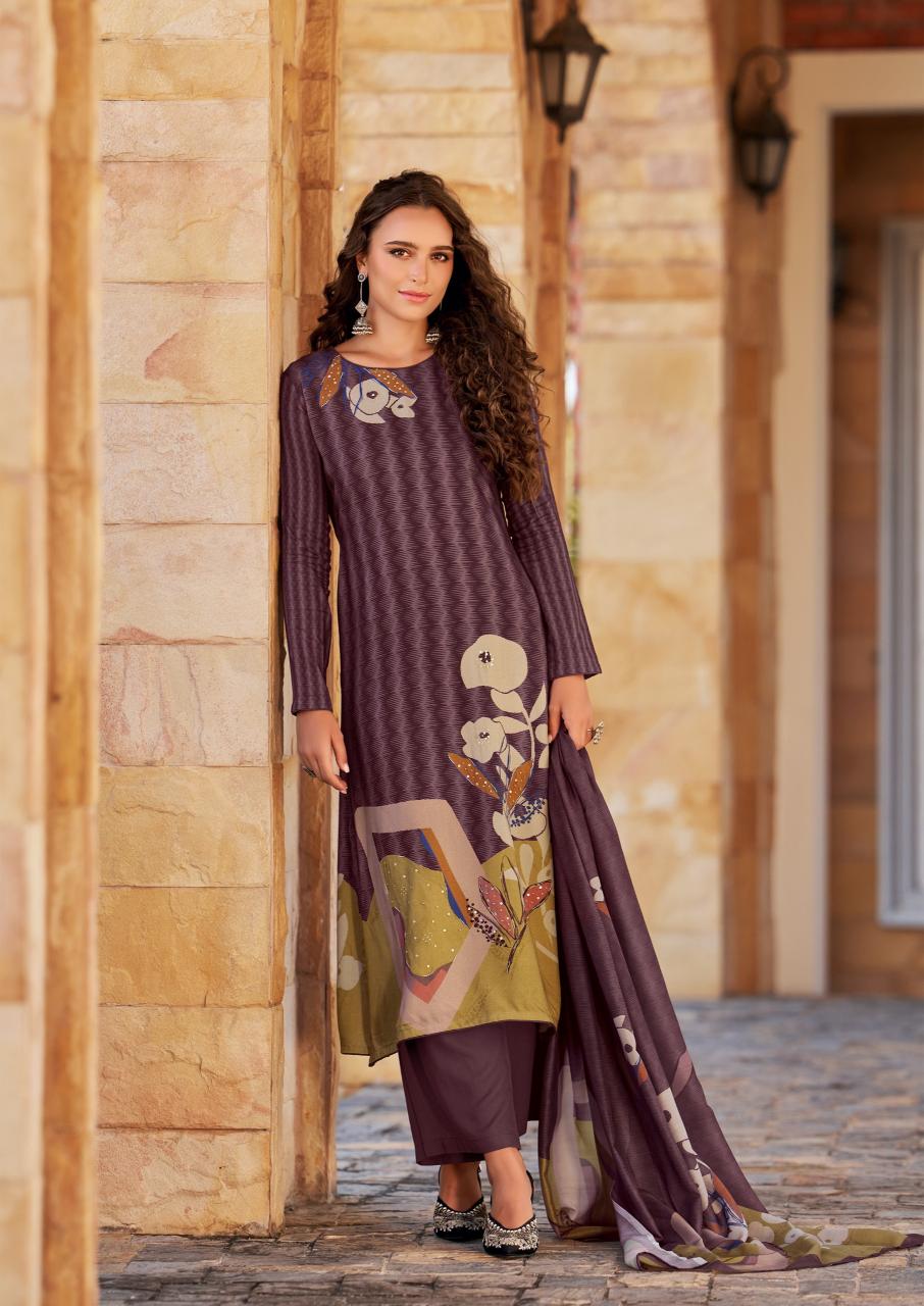 Karma the hermitage zara handwork batik print dress material wholesale