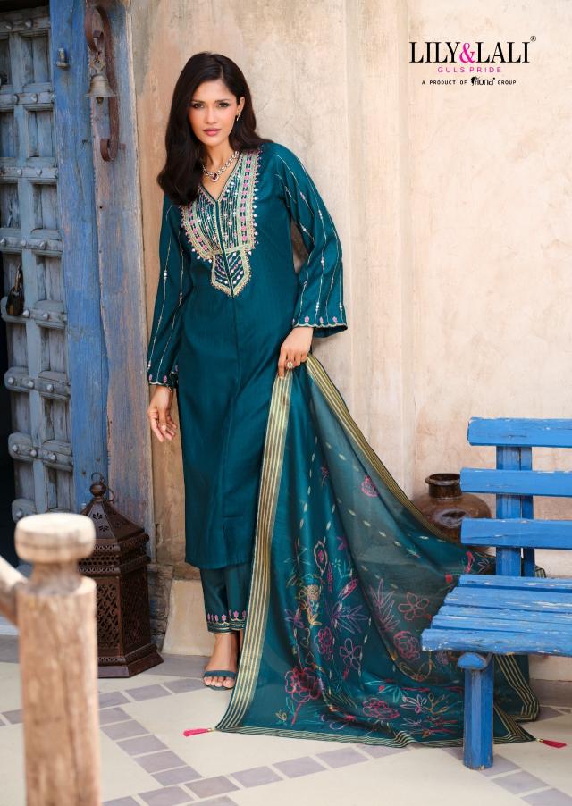 Lily & lali chitra viscose silk 3 pcs kurti wholesale women clothing vendors