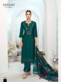 Lily & lali mishka 1 viscouse silk 3 pcs kurti bombay market surat online shopping 
