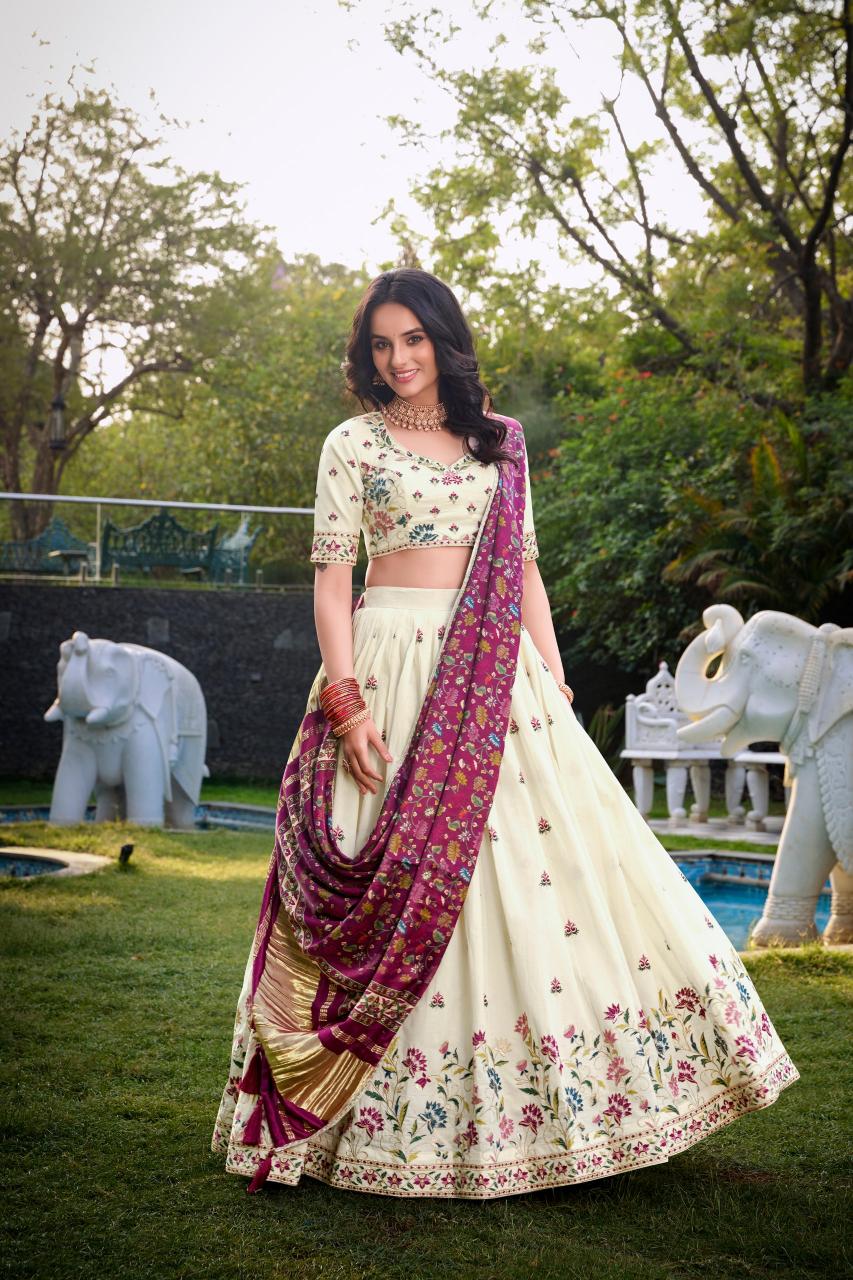 LNB Khadi cotton FLW Wholesale lehenga choli online