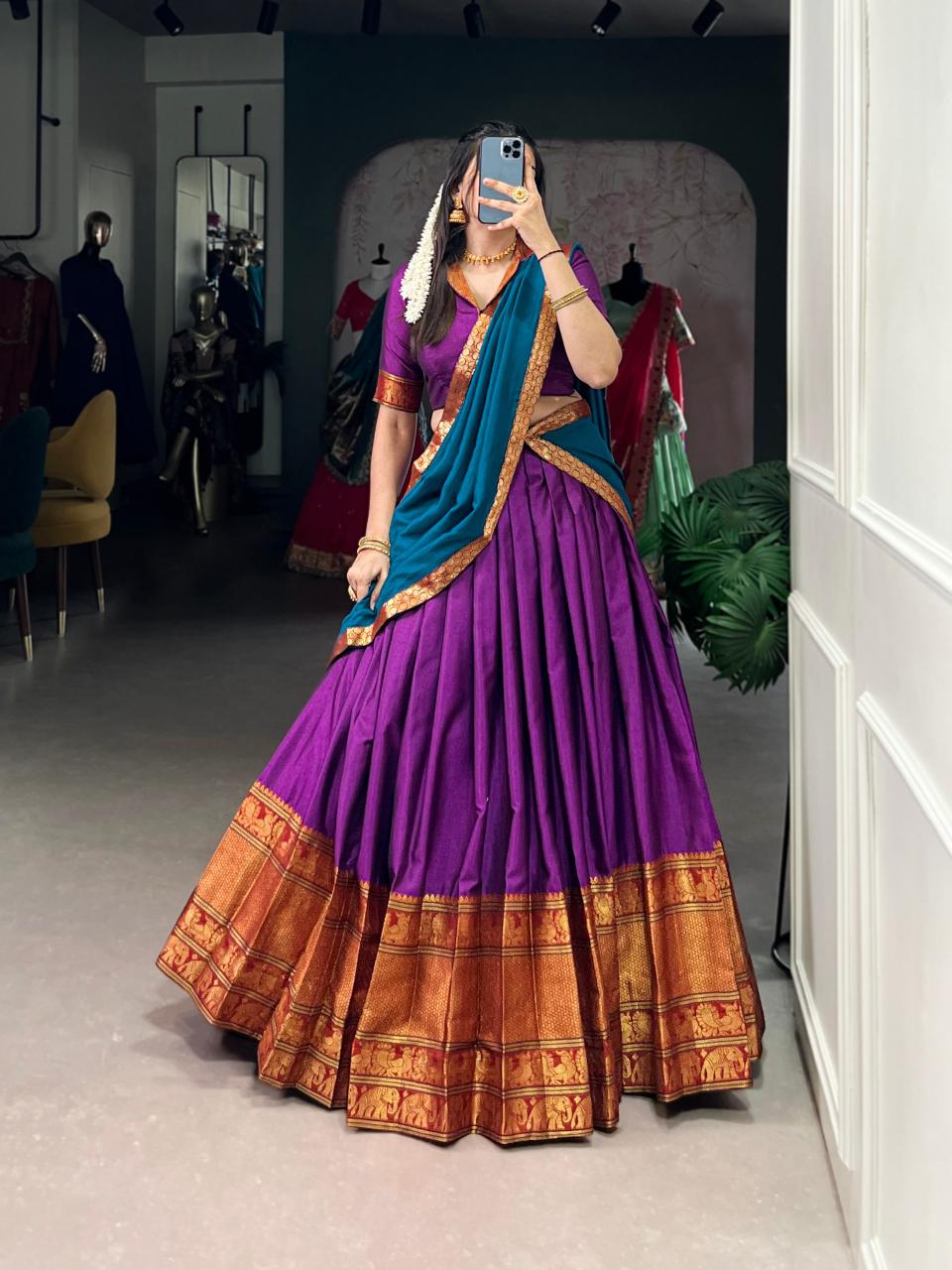 LNB Narayana Pet silk PRL Party wear lehenga choli suppliers