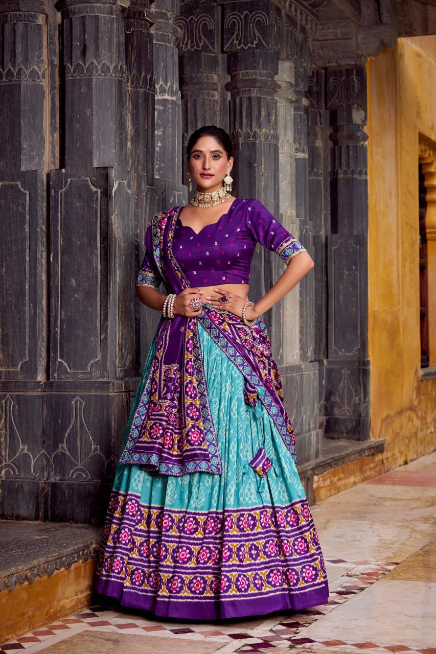 LNB richness of Tasar silk SBL Wholesale Lehengha choli suppllier in kolkata