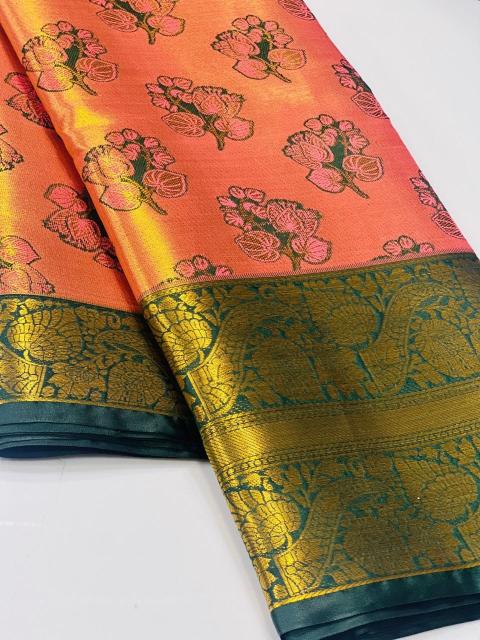 Malhar priyamani-vol-9 kanjivaram silk laxmipati ke saree