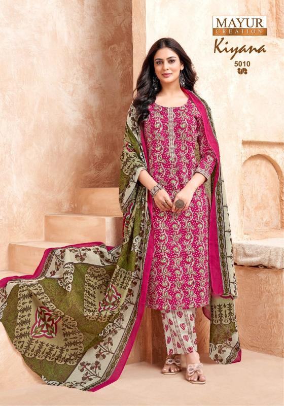 Mayur kiyana vol-5 cotton printed womens kurti manufacturer in surat