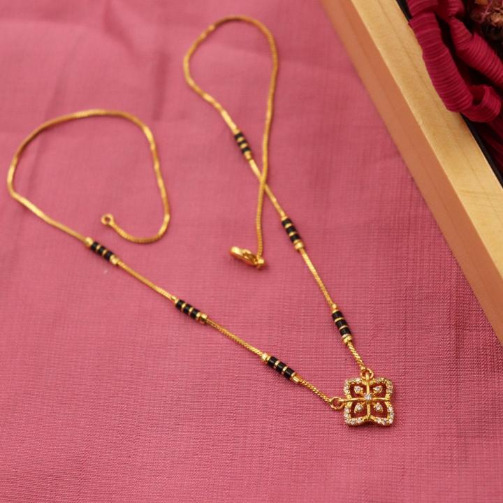 Micro gold Plated manglsutra 1902 Wholesale costume jewelry suppliers