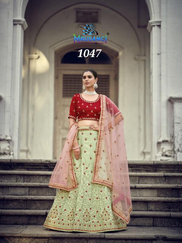 Mrudangi Mayuri Lehenga choli factory in Jaipur