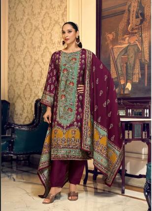 Mumtaz arts barkha muslin digital print dress materials wholesale online