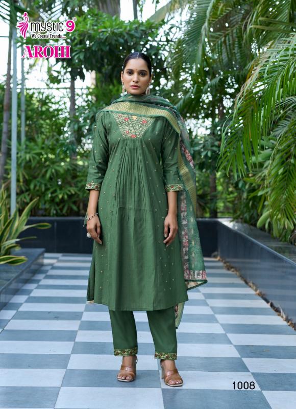 Mystic9 arohi vol 1 kurti 3 pcs womens wholesale clothes