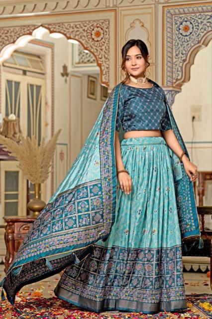 NV 35 Beautiful Navratri Silk Designer Lehengha choli suppliers