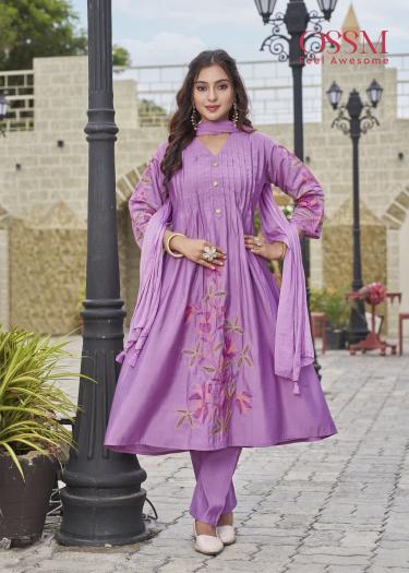 Ossm festive stories vol 5 kurti 3 pcs cheap wholesale dresses 
