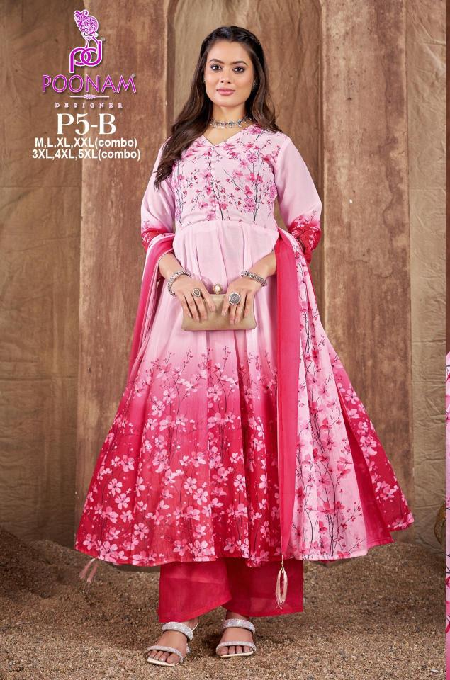 Poonam designer 3 pcs gown india suppliers clothing