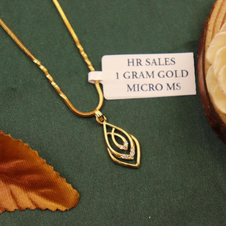 Premium Micro gold polish chain pendant 599 Handmade imitation jewelry wholesale