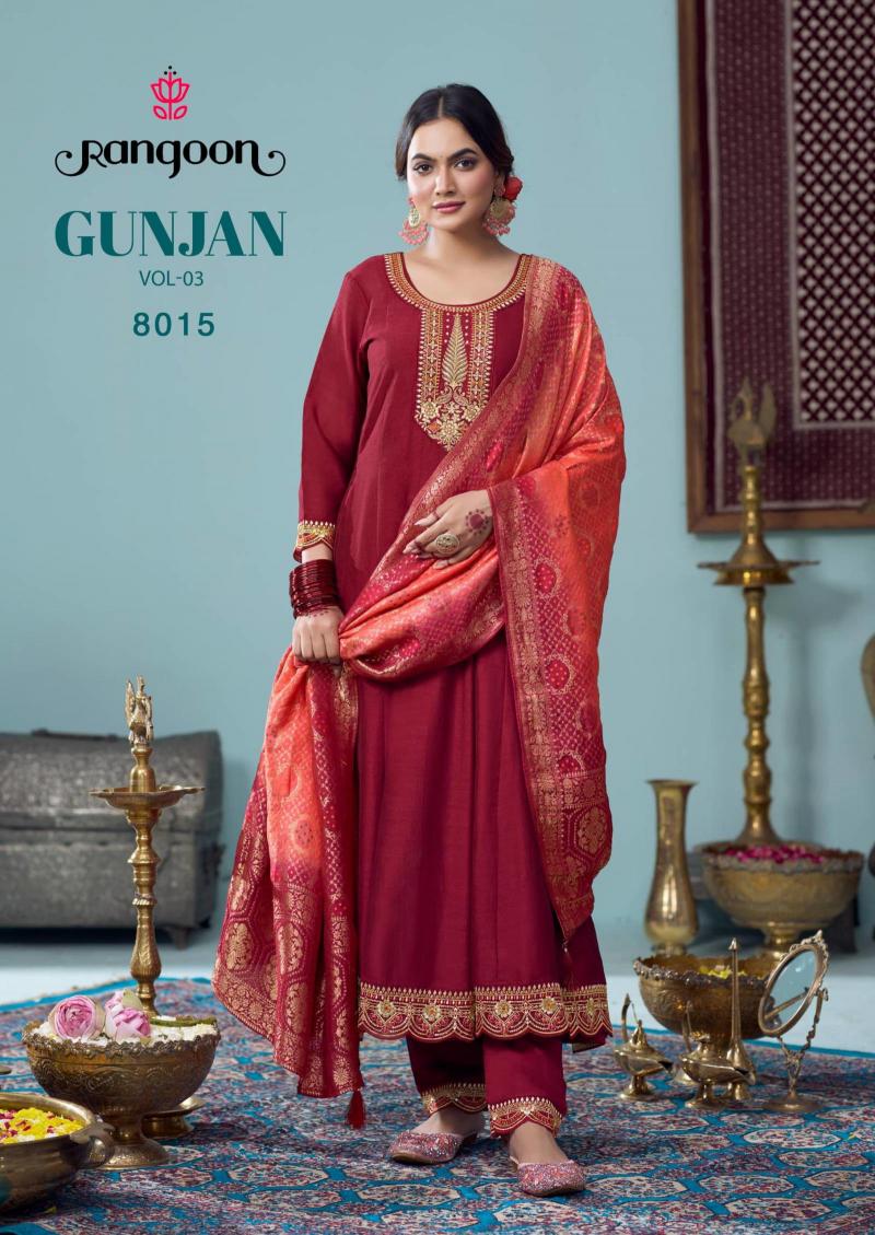 Rangoon Gunjan Vol 3 Kurti manufacturer in Hyderabad
