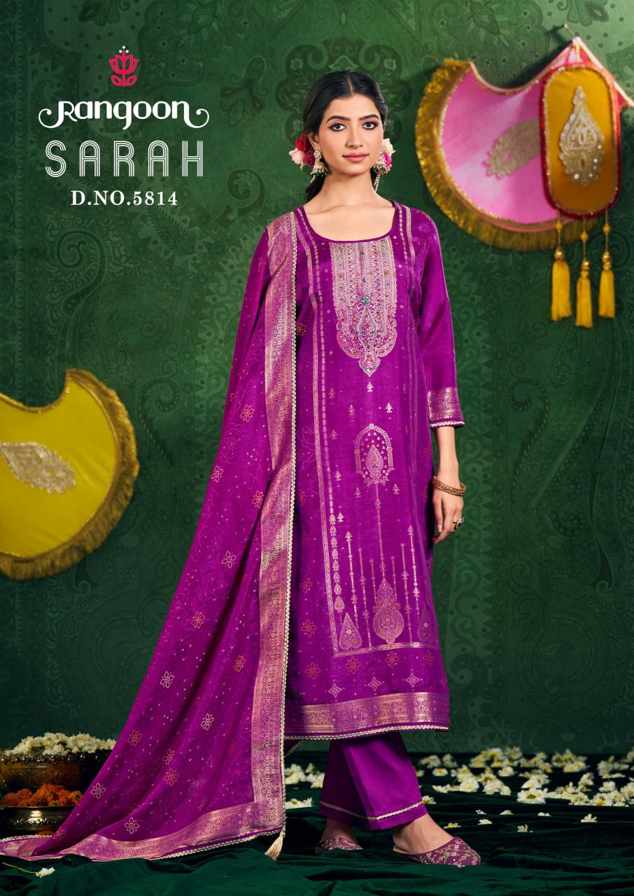 Rangoon sarah russian jecaurd 3 pcs kurti wholesale womens dresses 