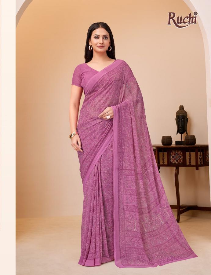 Ruchi ragaa georgette saree shop in surat