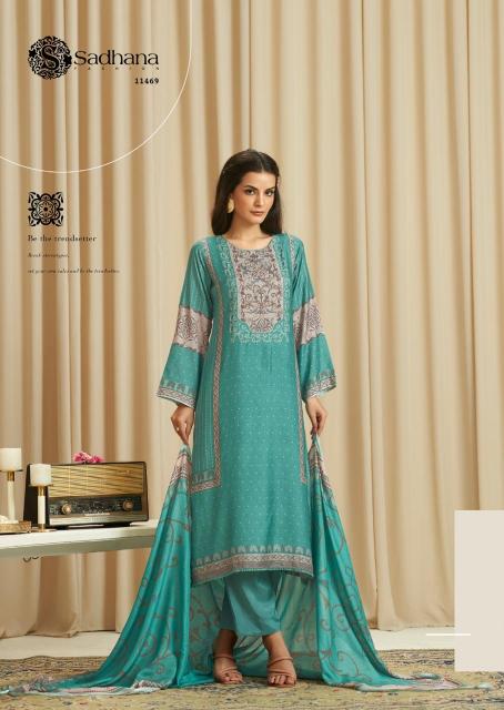 Sadhana fashion ba dastoor wholesale dress material in mumbai