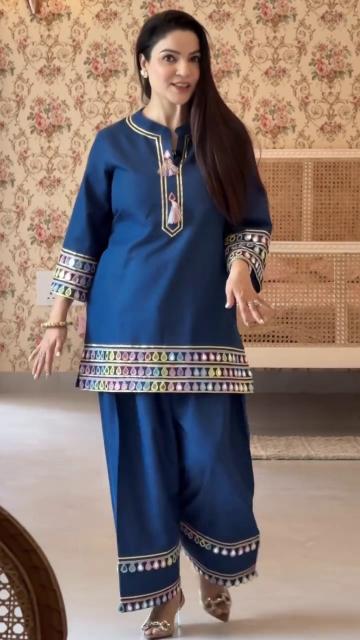 Sahiba AC-7069 festival special coord set wholesale womens clothing vendors